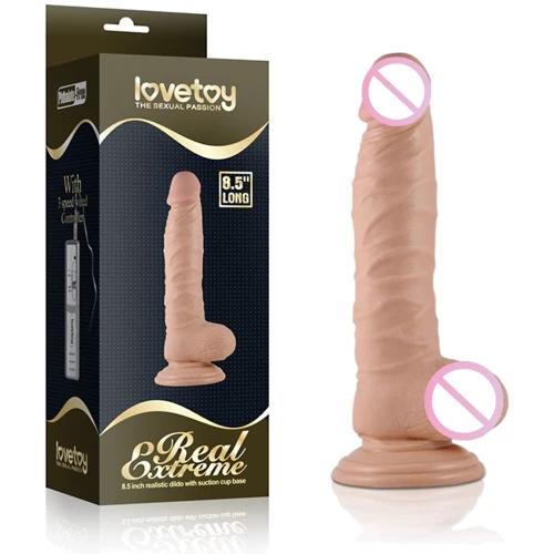 Фаллоимитатор Lovetoy Real Extreme Dildo # 1 Flesh 8.5"