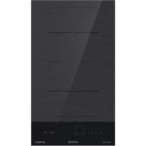 Варильна поверхня електрична Gorenje IT321SYB: Розташування панелі спереду