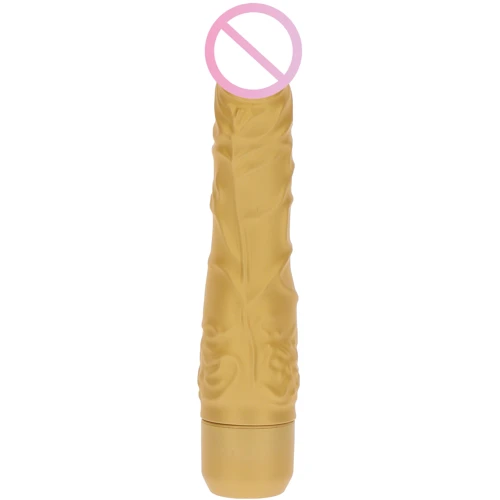 Вибратор Toy Joy Gold Dicker Slim Vibrator