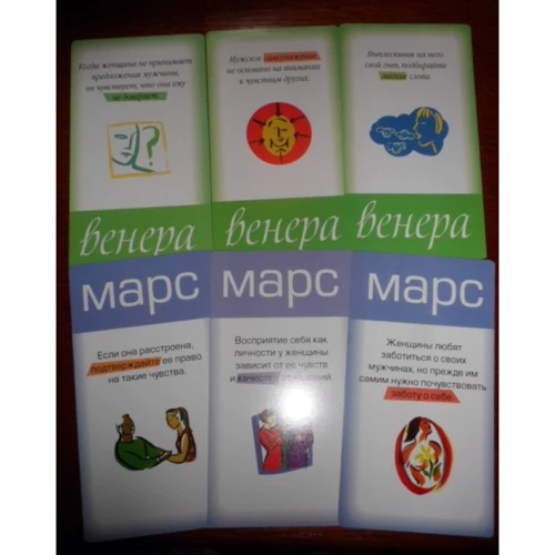 Джон Грэй: Книга Марс и Венера. Карты: Количество страниц 50