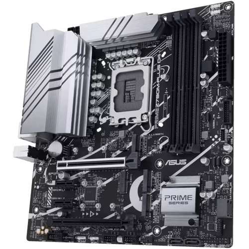 ASUS PRIME Z790M-PLUS D4: Роз'єми на платі SATA 3.0, M.2