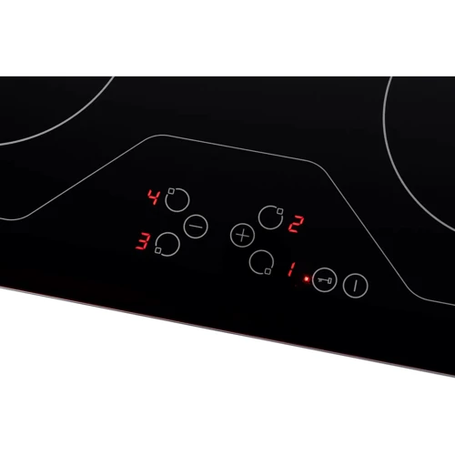 Варильна поверхня GRANADO GVH 624 Black glass: Кількість конфорок 4