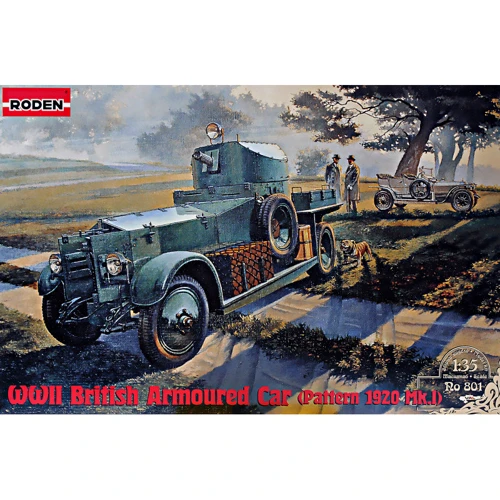 Модель Roden Британский бронеавтомобиль Pattern 1920 Mk.I (RN801)