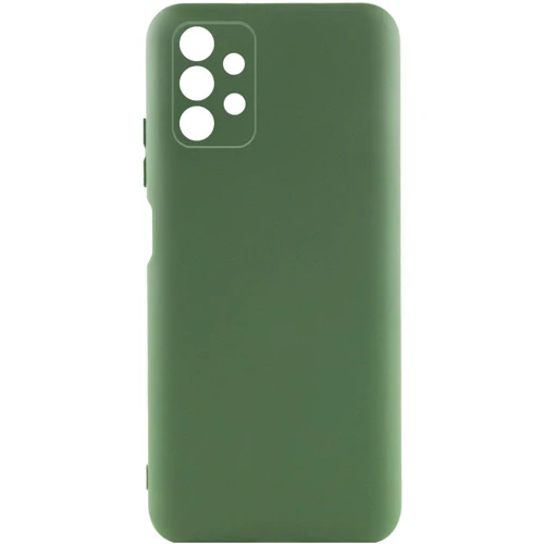 Аксессуар для смартфона Lakshmi Case Silicone Cover Full Camera Dark green for Samsung A325 Galaxy A32 4G: Тип накладка на заднюю часть