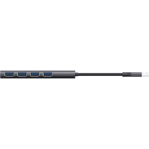 Адаптер Trust Adapter Halyx USB to 4xUSB Grey (24947_TRUST): Додаткові роз'єми USB OTG