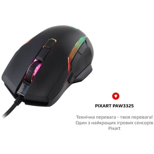 Мишка Motospeed V90 Black (mtv90b): інтерфейс підключення USB