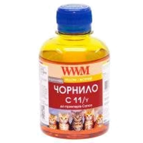 Чернила WWM CANON CL441/511/513/CLI521/426 Yellow (C11/Y)