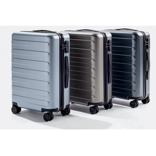 Чемодан Xiaomi RunMi 90 Points Suitcase Business Travel Lake Light Blue 20": Выдвижная ручка есть