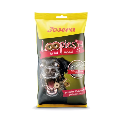 Додатковий сухий корм Josera Loopies Mit Rind для собак із яловичиною Вага: 0.15 кг
