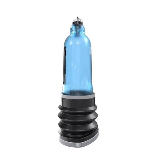 Гидропомпа для увеличения члена Bathmate - Hydromax7 Wide Boy, 22х6 см (синийй)