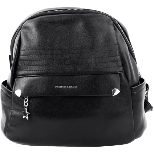Жіночий рюкзак Valiria Fashion чорний (ODA0988-2): Тип ручки Плечевой ремень, Короткая ручка