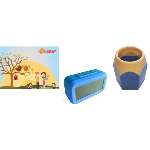 Подарок: Часы Mealux Blue + KP-02 стаканчик Blue + Коврик Mealux: Производитель Mealux+Evo-кids