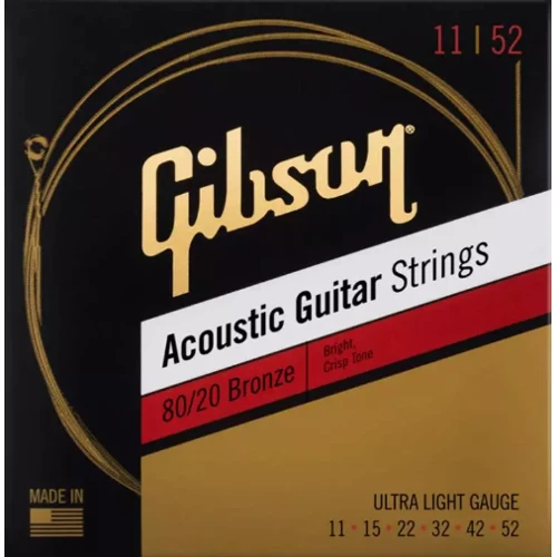 Струна для гитар Струны для акустических гитар GIBSON SAG-BRW11