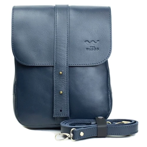 Мужская сумка планшет The Wings синяя (TW-Mini-bag-blue-ksr)