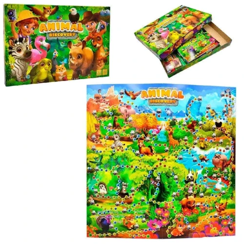 Настольная игра Danko Toys Animal Discovery G-AD-01-01U укр: Производитель Danko toys