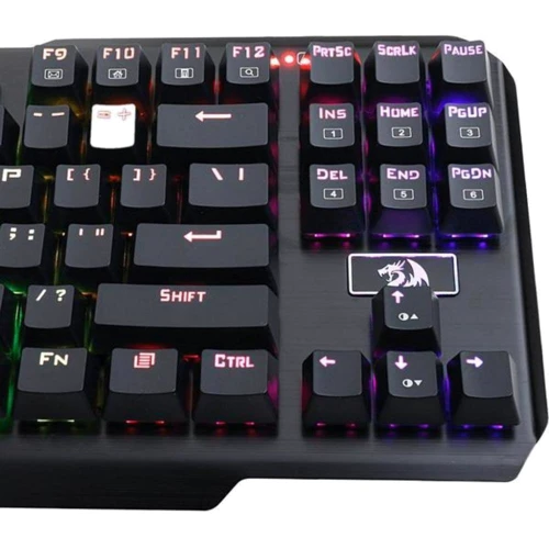 Клавиатура Redragon Usas USB Black (74674): Тип клавиш механический