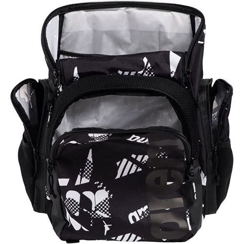 Рюкзак Arena SPIKY III BACKPACK 35 ALLOVER черный (006273-108): Фактура Тканая, Матовая