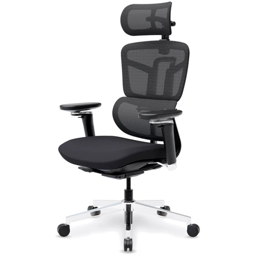 Кресло Mealux S4 Air Black (арт. HF-S4 M/B): Материал обивки С сеткой