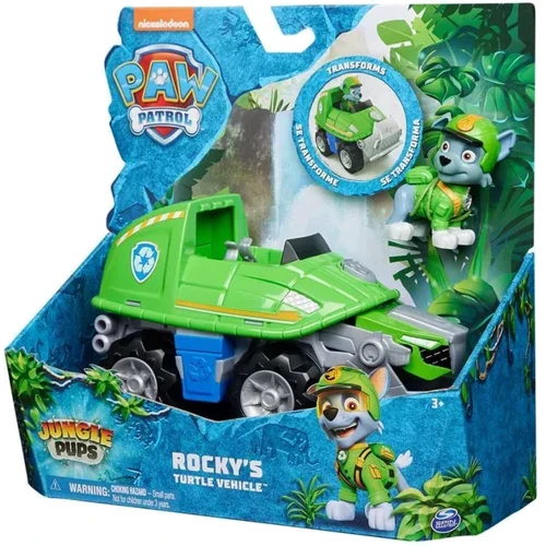Большой спасательный автомобиль-трансформер Paw Patrol Джунгли Щенячий патруль с водителем Рокки (SM17776/0648): Производитель Paw Patrol