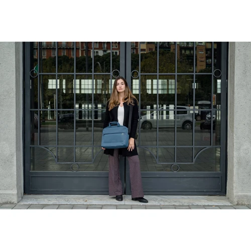 Сумка для ноутбуков Tucano 15.6" Loop Slim Bag Blue (BSLOOP15-Z): Цвет синий