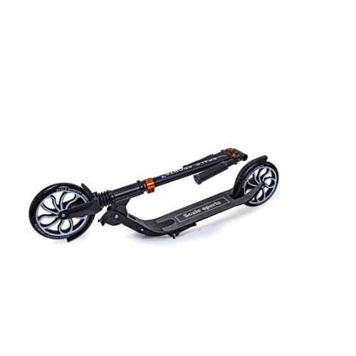 Двухколесный самокат Scale Sports SS-17. Black (складная конструкция) 1332012981: Материал колес полиуретан