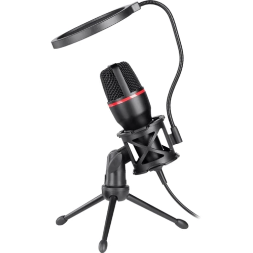 Микрофон Defender Forte GMC300 USB Black (64631): Выходной штекер USB