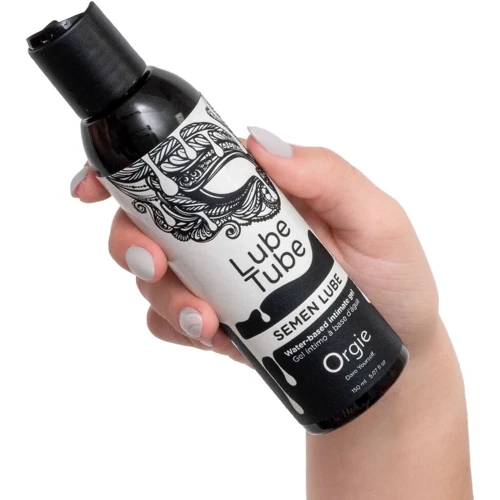 Лубрикант с имитацией спермы Orgie Lube Tube Semen Lube, 150 мл, водная основа, без вкуса и запаха