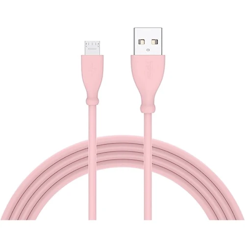 Кабель T-PHOX USB Cable to microUSB Kitty 1m Pink (T-M817 Pink)