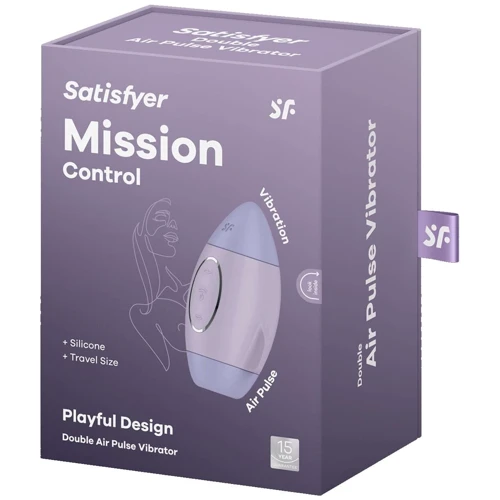 Вакуумный вибратор Satisfyer Mission Control Violet