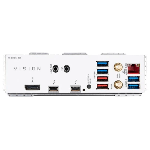 Gigabyte Z590I VISION D: Разъемы на плате SATA 3.0, M.2
