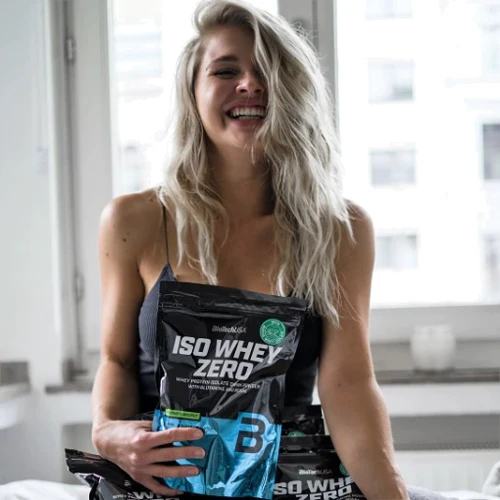 Протеин BioTechUSA Iso Whey Zero 908 g /36 servings/ Pineapple Mango : Вкус Ананас, Банан