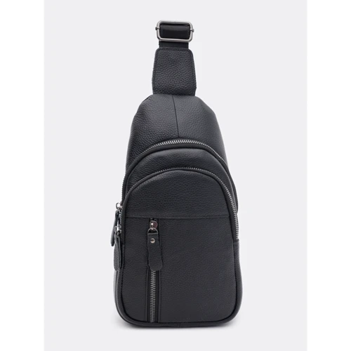 Чоловіча сумка-слінг Keizer чорна (K1612-6bl-black): Стать Мужской