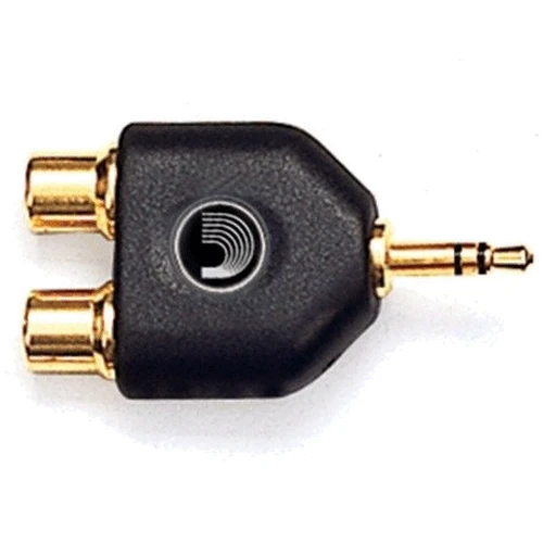 Переходник PLANET WAVES PW-P047C 1/8 INCH MALE STEREO TO DUAL RCA FEMALE