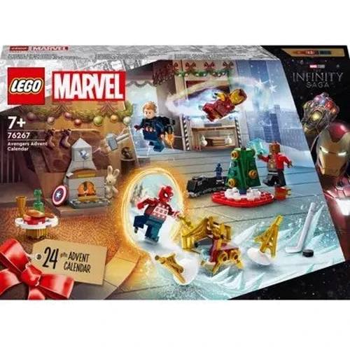 Конструктор LEGO Marvel Новорічний календар Месники 243 деталі (76267): Кількість деталей, шт. 243