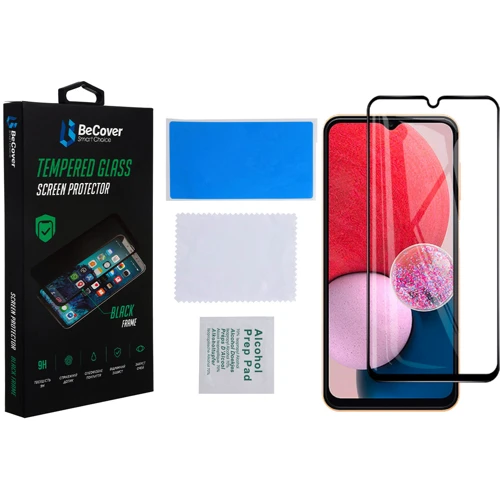 Аксессуар для смартфона BeCover Tempered Glass Black for Samsung A135 Galaxy A13 4G (707320)