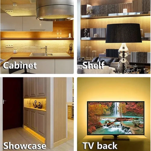 Світлодіодна LED стрічка Inspire USB 5V 8W 6000К 2м 120led з датчиком руху