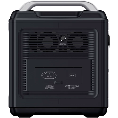 Зарядна станція Fich Energy F2000 1997Wh 2000W Portable Power Station ﻿LiFeP04: Роз'єми для підзарядки Заряджання від сонячної панелі, Заряджання від мережі, Заряджання від генератора, Заряджання від автомобіля