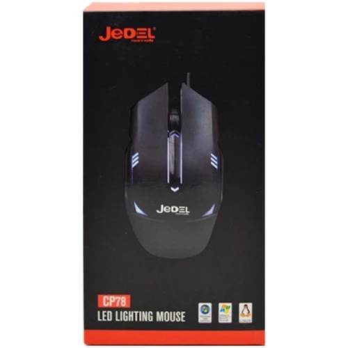 Мишка Jedel CP78 Black: Тип сенсора оптический