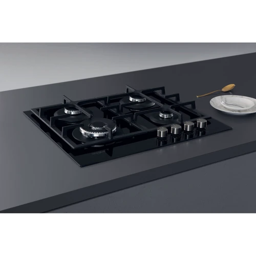 Варочная поверхность газовая Whirlpool GOFL 629/NB: Рабочая поверхность стекло (закаленное)