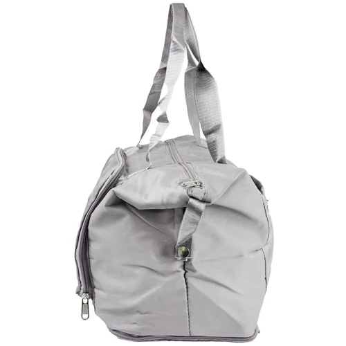 Женская дорожная сумка Valiria Fashion серая (5DETAA2636-grey): Фактура Тканая