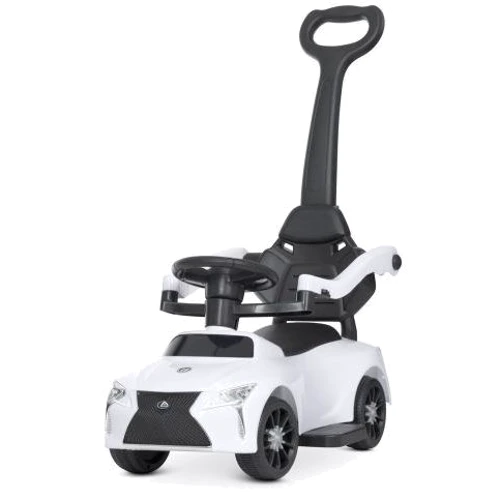Каталка-толокар Bambi Racer 2 в 1 білий (M 4579-1)