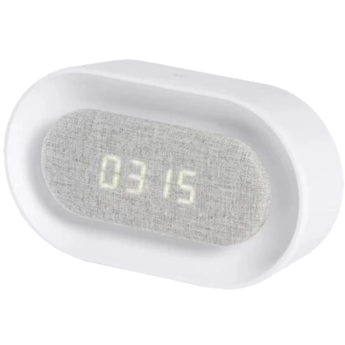 Ночник LINEAR LED CLOCK белый