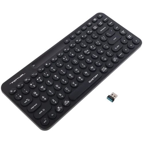 Клавиатура A4Tech FBK36C Wireless/Bluetooth Black (4711421000222) UA
