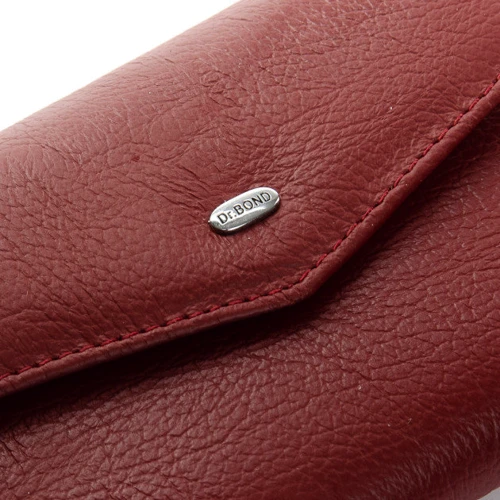 Женский кошелек Dr. Bond коричневый (32599 dark-red): Пол Женский