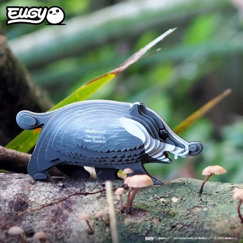 Сборная 3D модель Eugy Зоопарк: Барсук (XEG-094)