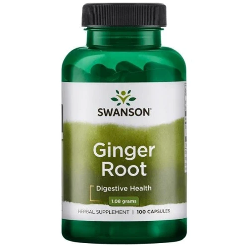 Swanson Ginger Root 540 mg Корінь імбиру 100 капсул