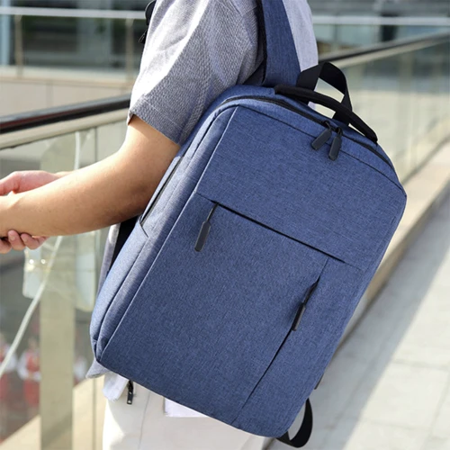 Мужской рюкзак Remoid синий (brvn2890-blue): Застежка Молния