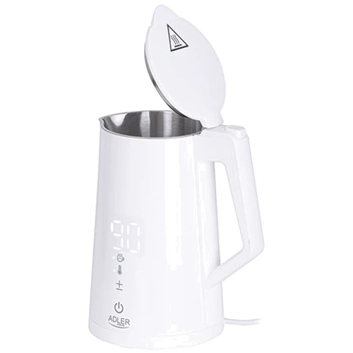 Электрочайник Adler AD 1345 White: Объем, л 1.7