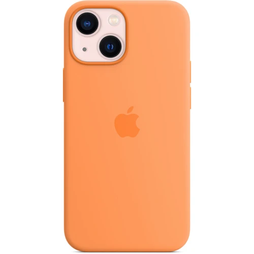 Чехол для iPhone Apple Silicone Case with MagSafe Marigold (MM1U3) for iPhone 13 mini: Тип чехла накладка на заднюю часть