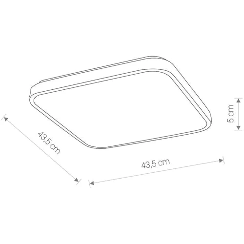 Світильник Nowodvorski 8113 Agnes LED 1x32W 3000K: Тип Потолочные светильники